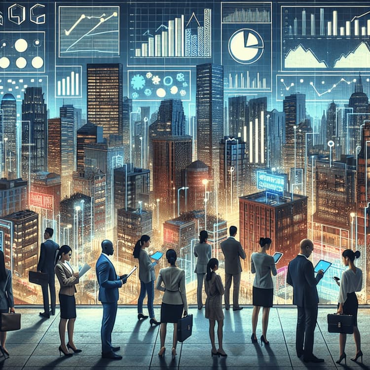 Sinnbild Digitalisierung in Unternehmen