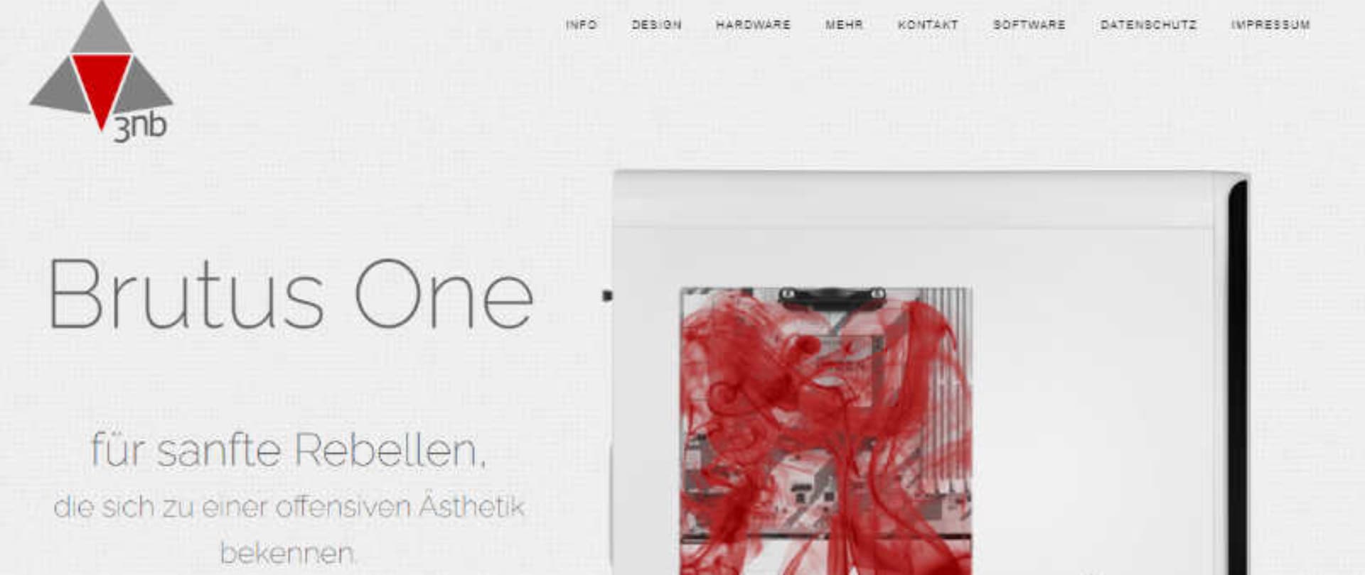Brutus One Homepage